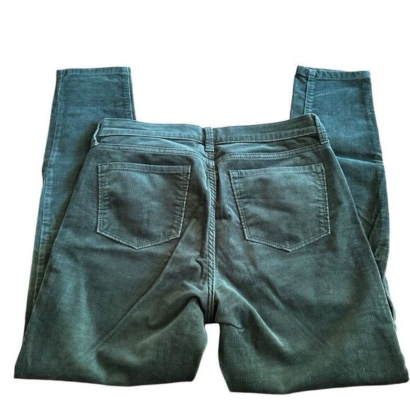 Banana Republic skinny fit green corduroy- size 6 - Picture 2 of 6